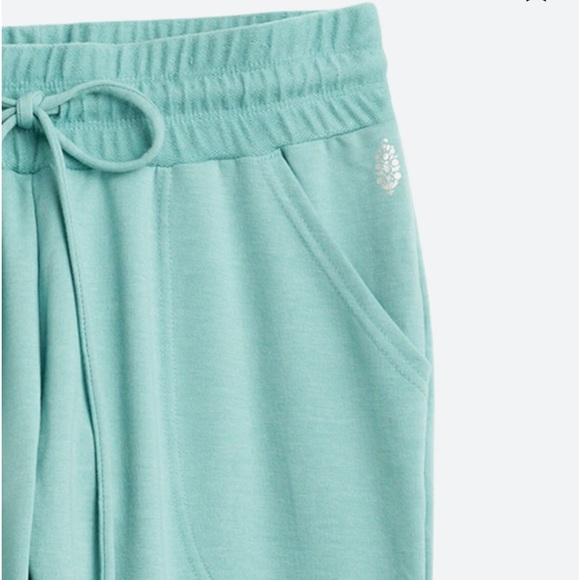 Free People Movement Teal Green Sunny Drawstring Jogger Sweat Pant-XS - Picture 3 of 8